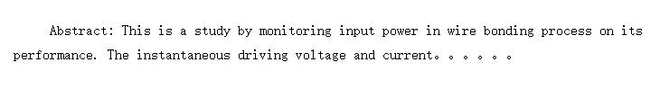 Bondability window and powerinput for wire bonding