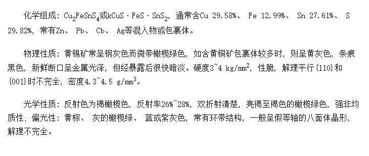 (Stannite)Cu<SUB>2</SUB>FeSnS<SUB>4</SUB>